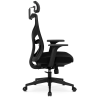 23506 3 otocne kreslo spiral ergonomicka cierna