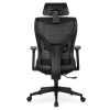 23506 5 otocne kreslo spiral ergonomicka cierna