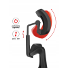 23506 6 otocne kreslo spiral ergonomicka cierna