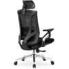 23512 5 otocne kreslo willy ergonomicka cierna