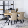 23518 3 stolicka cork bezove velurova