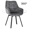 23530 5 otocna stolicka luna sive velurova