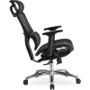 23662 4 otocne kreslo royal ergonomicka cierna