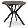 24034 stol dorian rozkladaci 80 160 cm orech cierna