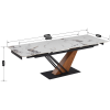 24184 7 stol rex 2 keramicky rozkladaci 180 240 cm biela mramor dub
