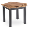 24280 4 stol ben rozkladaci 80 200 cm dub craft cierna