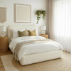 24301 11 postel 160x200 bristol z pojemnikiem kremove boucle