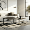 24628 1 sada keramickych stolikov tenor cierna mramor cierna