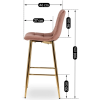 vyrp14 7990hoker ariel rozowy welurowy 1