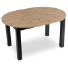 vyrp14 29558stol harry rozkladany 102 142 cm dab artisanczarny 2