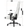 vyrp16 18970fotel obrotowy nexon bialy