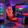 vyr 18971 fotel obrotowy gamingowy nexon czerwony