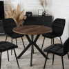 vyr 29260 stol lauren 80 cm dab rustykalnyczarny 5