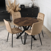vyrp12 29260stol lauren 90 cm dab rustykalnyczarny 2