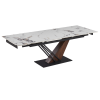 25435 6 stol rex 2 keramicky rozkladaci 180 240 cm biela mramor orech