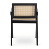 25672 4 stolicka madera cierna bez azurowe