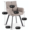 25783 9 otocna stolicka cortado hnede