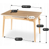 vyrp16 24870stol ceramiczny samer 120 160 cm dab