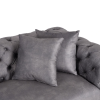 vyrp14 29330sofa sorrento 3s trzyosobowa szara welurowa 3