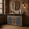 vyr 31127 komoda blago midi b 1195 cm ciemny dabczarny
