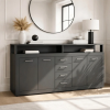 vyr 31161 komoda blago 190 cm antracyt