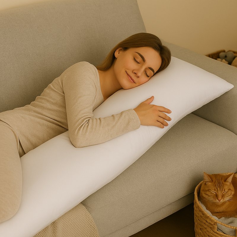 Náhradný manžel – ergonomický vankúš, ktorý pomáha pri bolestiach chrbta, kolien aj platničiek