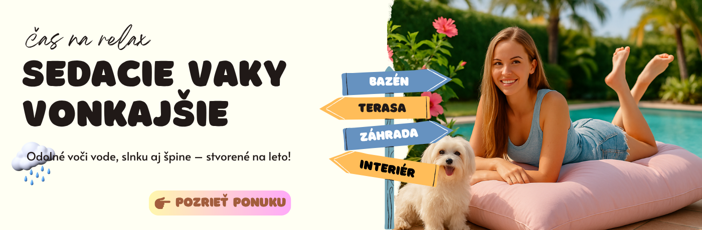 Sedacie vaky - outdoor