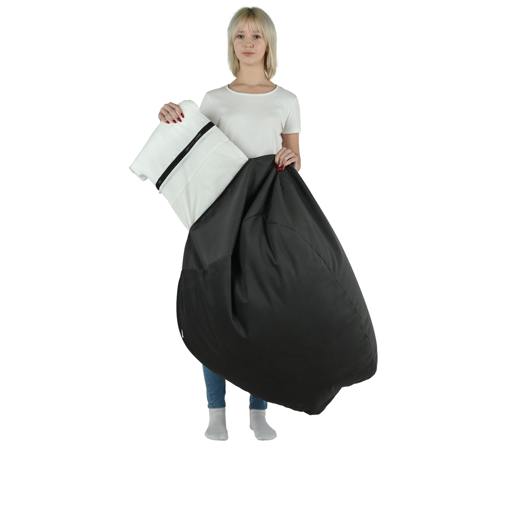 Otváranie zipsu a príprava vnútorného krytu