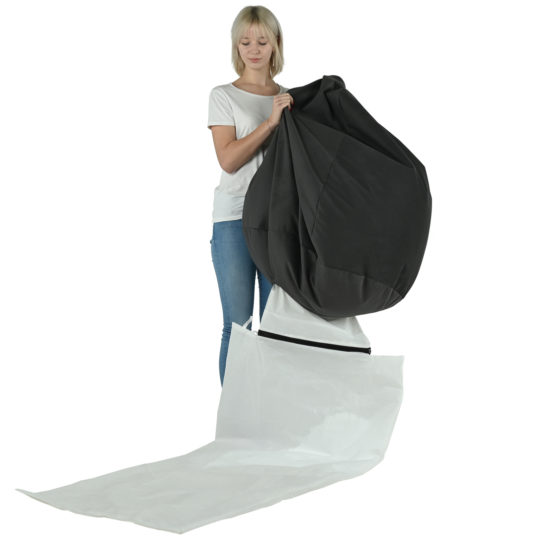 Odpojenie krytu po presypaní náplne