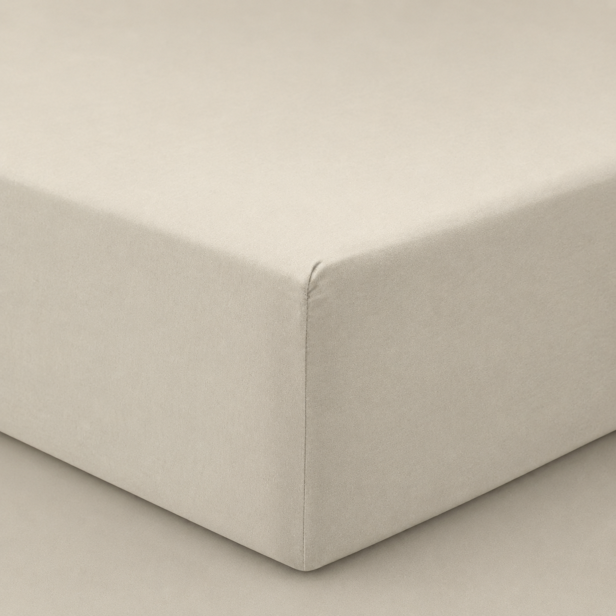 Postelna plachta Jersey Kremova 140 g 90x200 cm