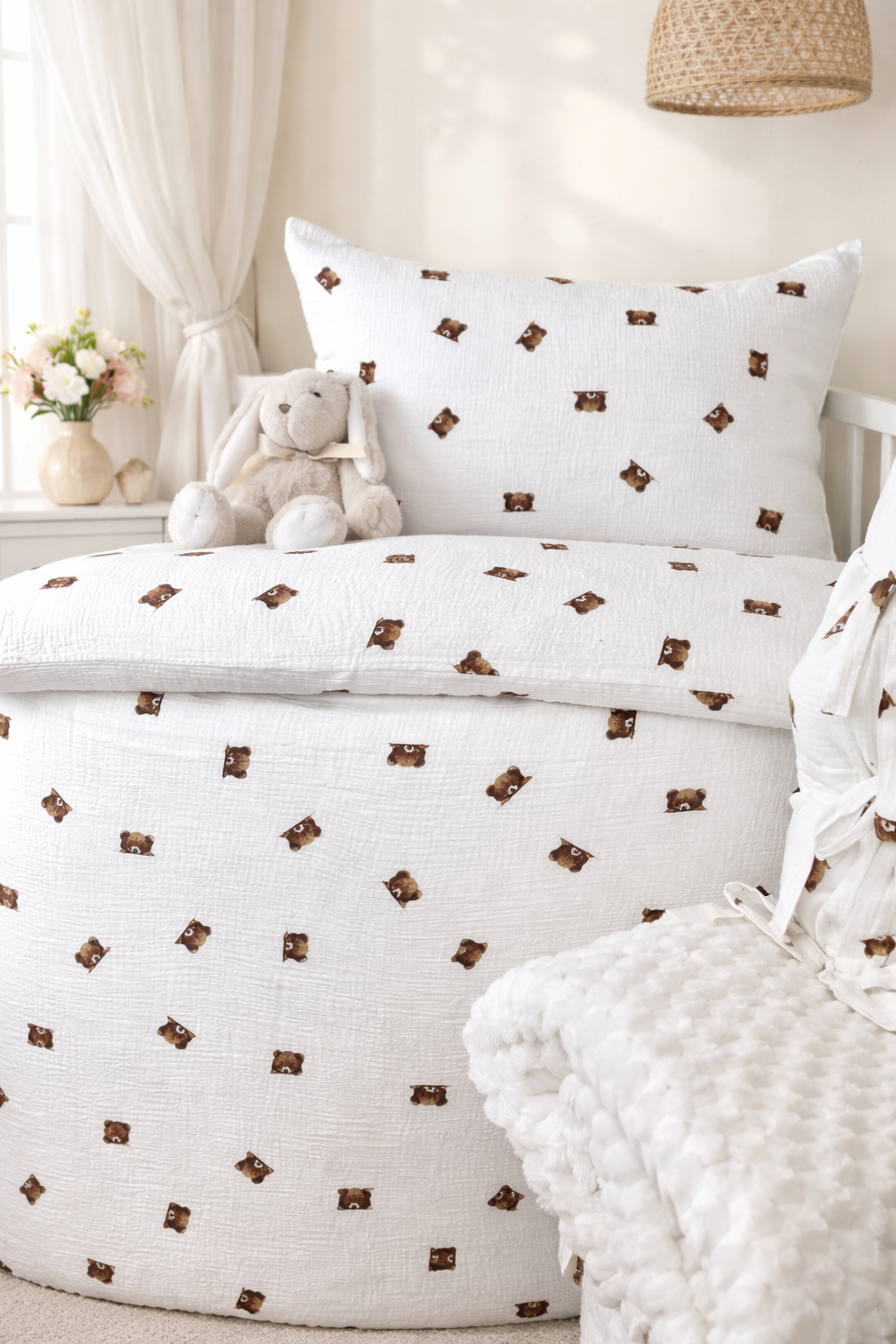 Farebné mušelínové obliečky