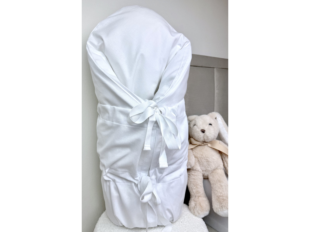 Obliečka na zavinovačku – biela