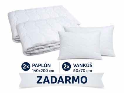 paplon a vankúš zadarmo