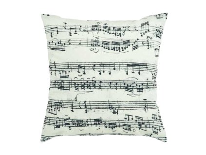 Dekoratívny vankúš Music 45x45 cm