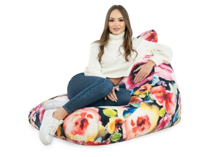Sedací vak Bermudy Design Kvet