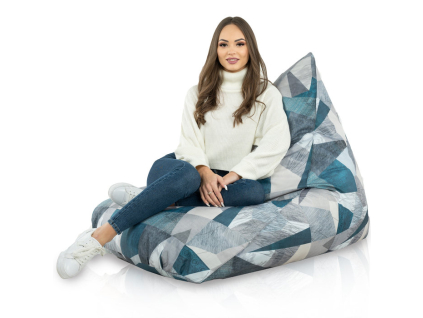 Sedací vak Bermudy Design Abstract