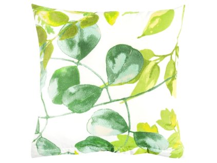Posteľná obliečka Green leaves na vankúšik 40x40cm