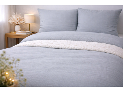 sive muselinove obliecky