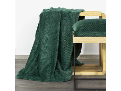 Deka Cindy Tmavo-zelená 200x220 cm