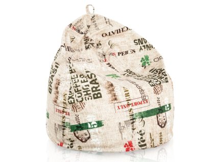 Sedací vak BAG Sako Design Coffe