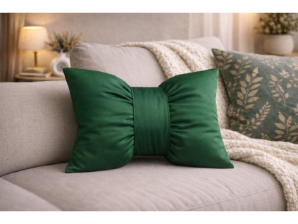 dekoracny vankus masla zelena do obyvacky