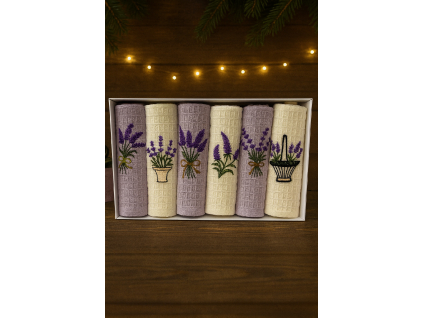 kuchynske utierky levandula