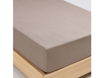 prestieradlo polyester bavlna hnede