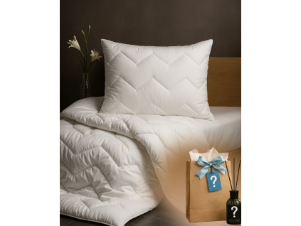 Zvýhodnený set paplón a vankúš Bamboo celoročný + darček aroma difuzér Loreva zdarma