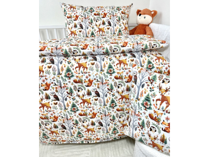 obliecka do postielky jesen v lese