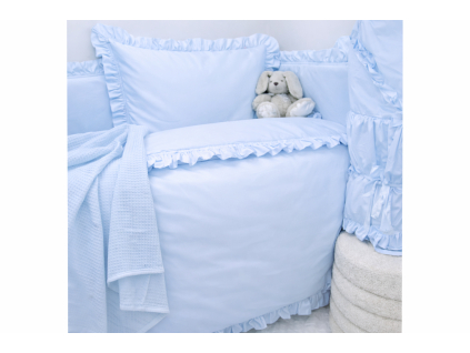 detska obliečka do postieľky baby blue