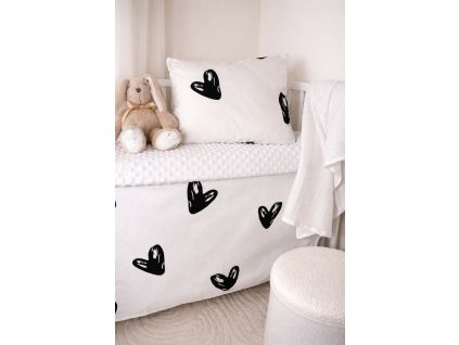 set do kocika deka a vankus so srdieckami