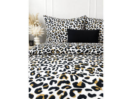 bavlnene obliecky s leopardim vzorom
