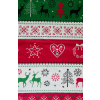 Látka Christmas Red/Green 10ks cca 150x34 cm