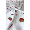 Posteľná obliečka Mušelín - Strawberry 140x200/70x90 cm